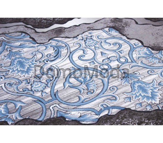 Високощільний килим Tango Asmin 9424A L.BLUE-D.BEIGE - Висока якість за найкращою ціною в Україні зображення 4.